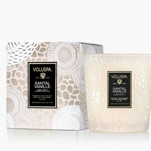 Voluspa Santal Vanille Candle - Elegant Candle